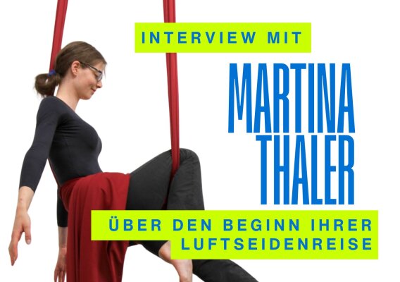 Martina Thaler, author of “Aerial Silk Tricks” on how she started her aerial journey - 