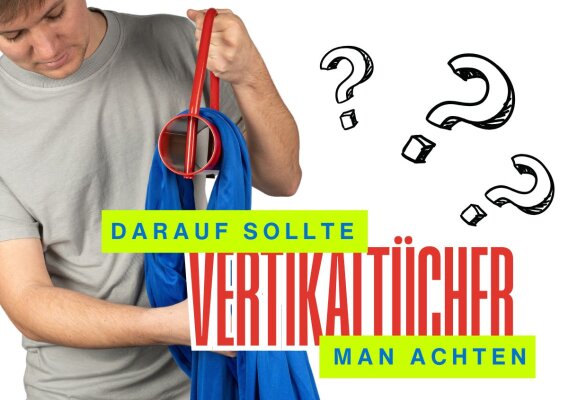 Vertikaltücher: Darauf sollte man achten - Vertikaltücher richtig wählen und sicher aufhängen
