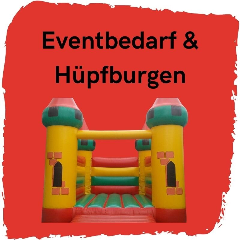 Hüpfburgen & Eventbedarf