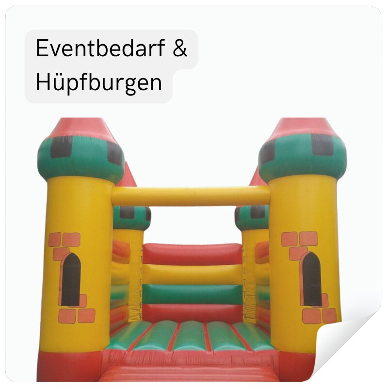 Hüpfburgen & Eventbedarf