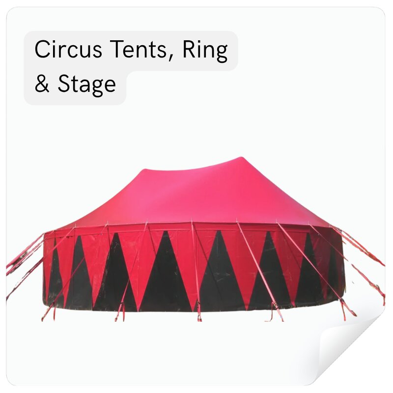 Circuszelte & Bühnen
