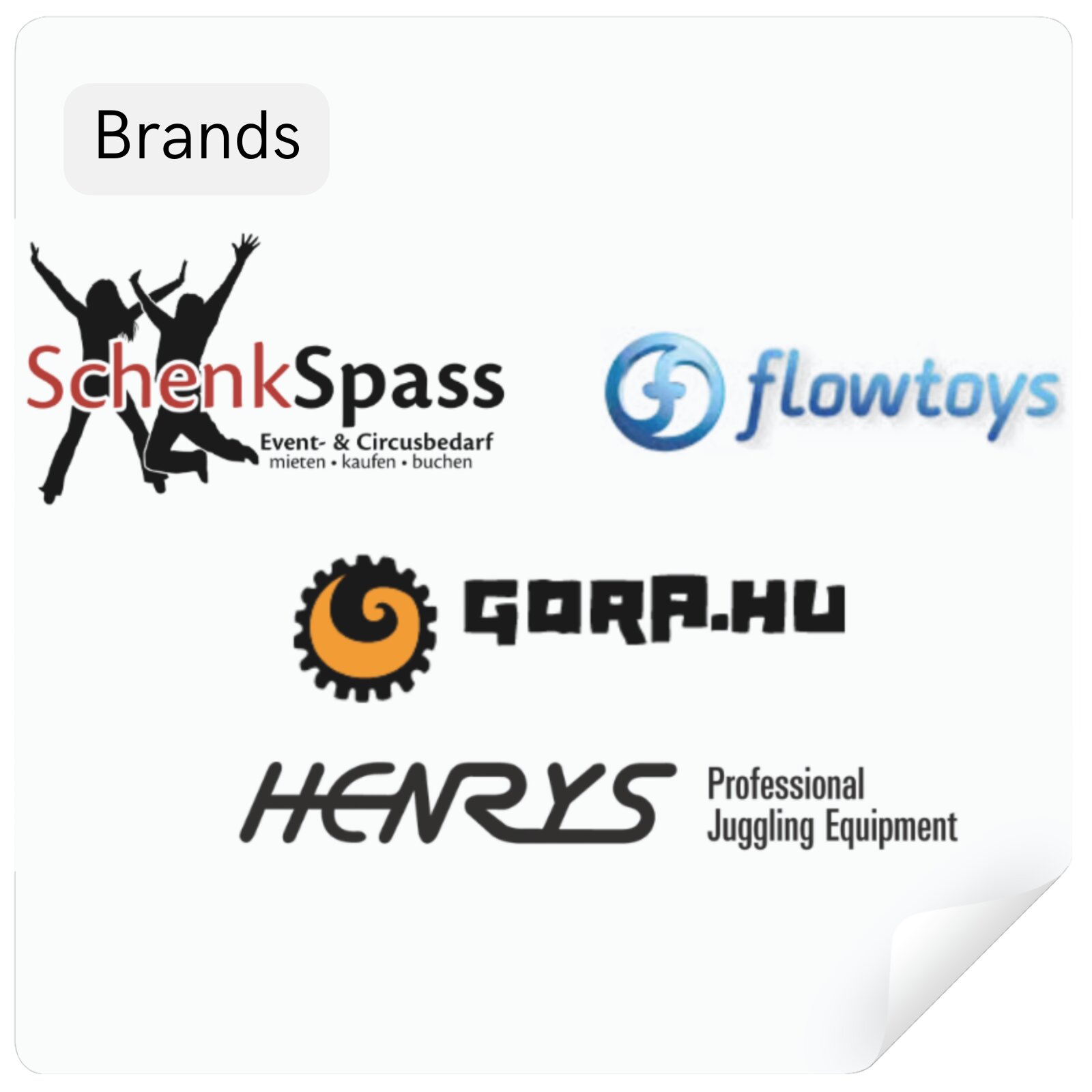 Schenkspass Marken