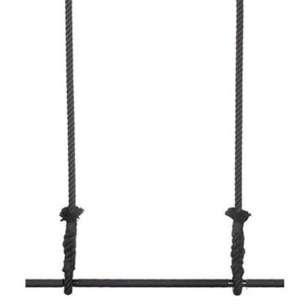 Trapeze DUO 15 + 55 + 15 cm, Rope Length 2.50 m Black
