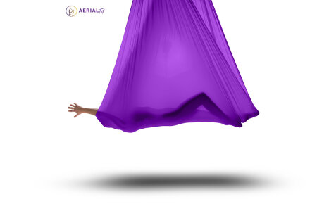 Aerial Yoga Hammock 2,8 m x 3,8 m violet