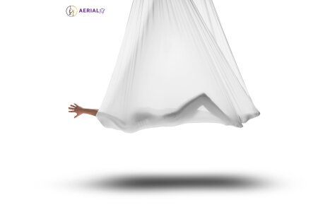 Aerial Yoga Tuch 2,8 m x 3,8 m weiß