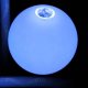 Juggling ball LED 150g, 70 mm  orange-yellowish