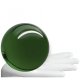 Acrylball dunkel grün milchig