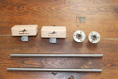 Handstand Kit 60 cm Canes, Block S, incline