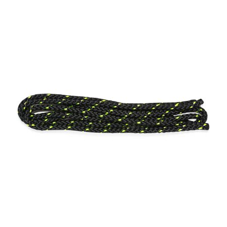Jump Rope for circus and pleasure 3 m black/ yellow (UV)