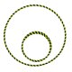 Foldable Hoop Ring (90cm) black / UV pink