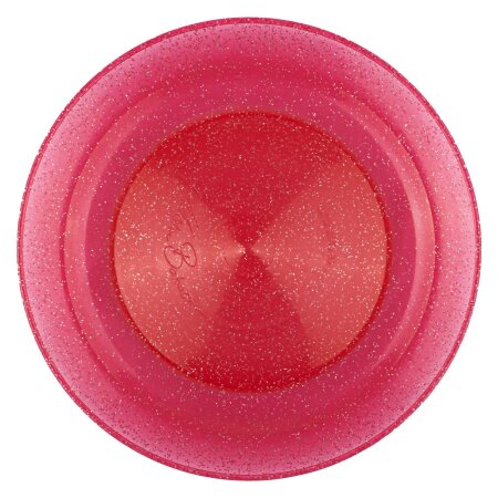 Jonglierteller Glitzer von Mister Babache rot