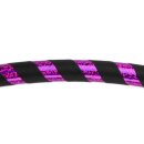 Foldable Hoop Ring (90cm) black / purple glitter
