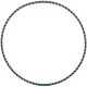 Faltbarer Hoop-Reifen (90cm) schwarz / lila-glitzer