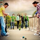 Crossboccia® Familiy Pack Pro Race Arrows grey-green