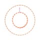 Perfect Hoop Ø20mm x Ø100cm white-orange