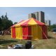 Circus tent in the size of 7.50 x 11.50 m