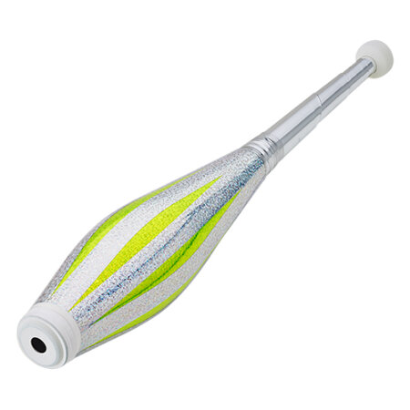Juggling Club Classic Circus Long Achteldeko Glitter yellow