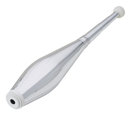Jonglierkeule Classic Circus Long Uni Metallic silber