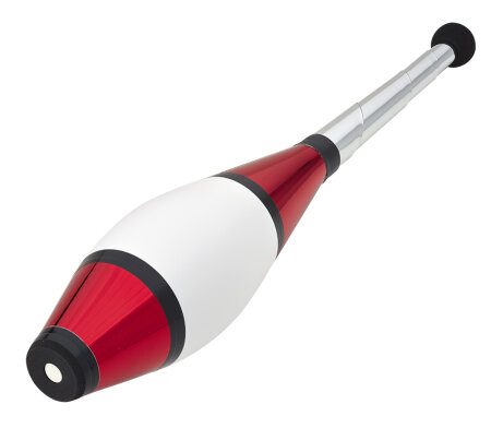 Jonglierkeule Albatros Europ Metallic rot