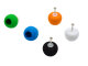 Knob Delphin white