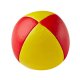 Jonglierball Henrys Beanbag Premium, smooth, 85 g, 58 mm (small) red-yellow
