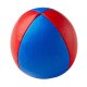Jonglierball Henrys Beanbag Premium, glatt, 85 g, 58 mm (klein) blau-rot
