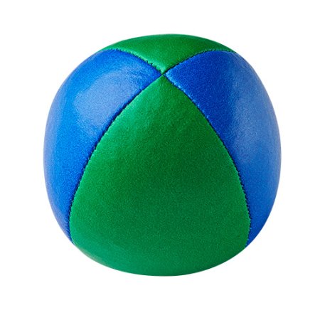 Jonglierball Henrys Beanbag Premium, smooth, 85 g, 58 mm (small) blue-green