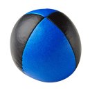 Jonglierball Henrys Beanbag Premium, glatt, 125 g, 67 mm (mittel) schwarz-blau