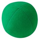 Jonglierball Henrys Beanbag Premium, velours, 125 g, 67 mm (mittel) grün