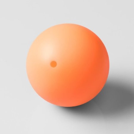 Juggling ball - Play SOFT RUSSIAN quartz sand, 100g,  67mm orange
