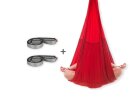 Aerial Sling Set - 160cm wide Polyester 4 m purple