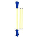 Flowerstick Neo UV von Circus Budget Stab Gelb, Quasten blau