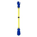 Flowerstick by Juggle Dream Neo UV, 65 cm, 190 g (Set) green stick, yellow tassels