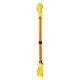 Flowerstick by Juggle Dream Neo UV, 65 cm, 190 g (Set) pink stick, purple tassels