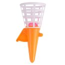 "Catch the ball" cup game orange
