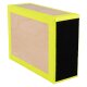 Cigar Box - Jonglierkiste SchenkSpass Buntes Tape Gelb