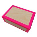 Cigar Box - Jonglierkiste SchenkSpass Buntes Tape Pink