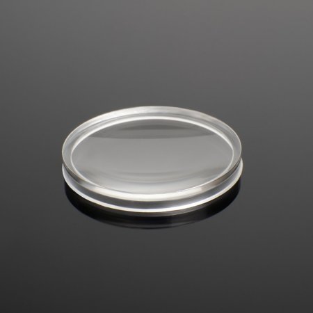 Acrylic lens Opti*Media OM9, Ø 45 mm, f +360 mm