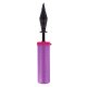 Balloon pump for modeling balloons and balloons Purple