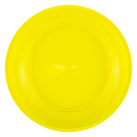 Juggling plate from Schwab neon yellow