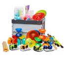 Class set with juggling and play items