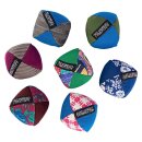 Juggling Ball - Indoor Juggling Ball by Tsirkuspood blue & pink chequer