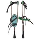 Stilts by ACTOY for circus and leisure time Yellow  for 8 to 14 year olds, up to 50 kg