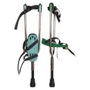 Stilts by ACTOY for circus and leisure time Orange for large children/ small adults, up to 80 kg