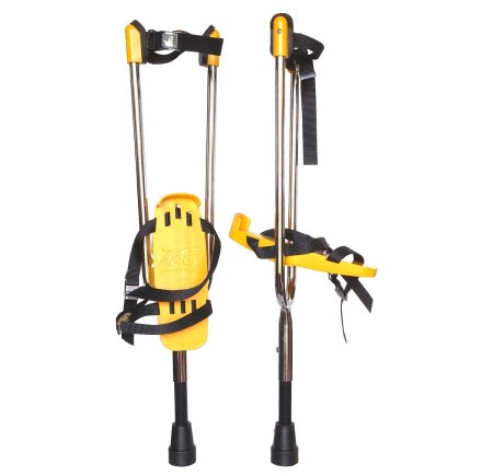 Stilts by ACTOY for circus and leisure time Red for adults/large children, up to 80 kg