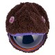 Funny protective bags for acrylic balls light brown