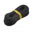 Climbing rope Black Smart 10.0 for belaying in artistry