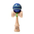 Kendama Play Pro II K Original - striped gray-yellow