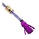 Picasso Flower Stick stick lilac with pattern, tassles purple