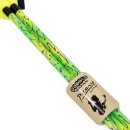 Picasso Flower Stick stick yellow-green with pattern, tassles yellow
